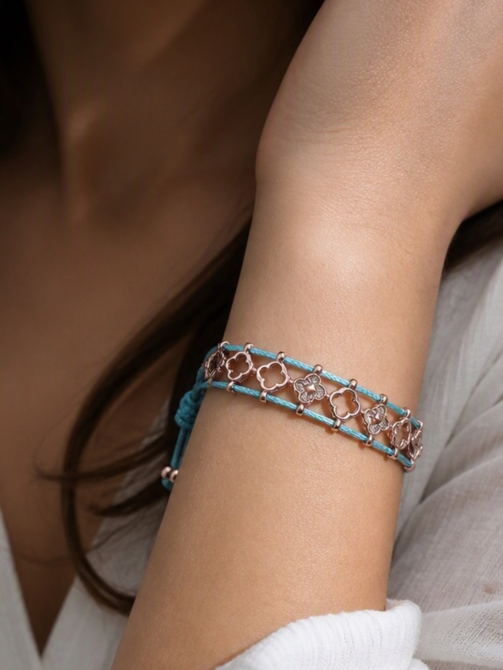 Bomb Party "Clover Couture" bracelet